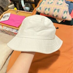 White Bucket Hat